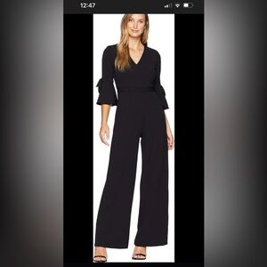 Donna Morgan Black Wide Leg Jumpsuit